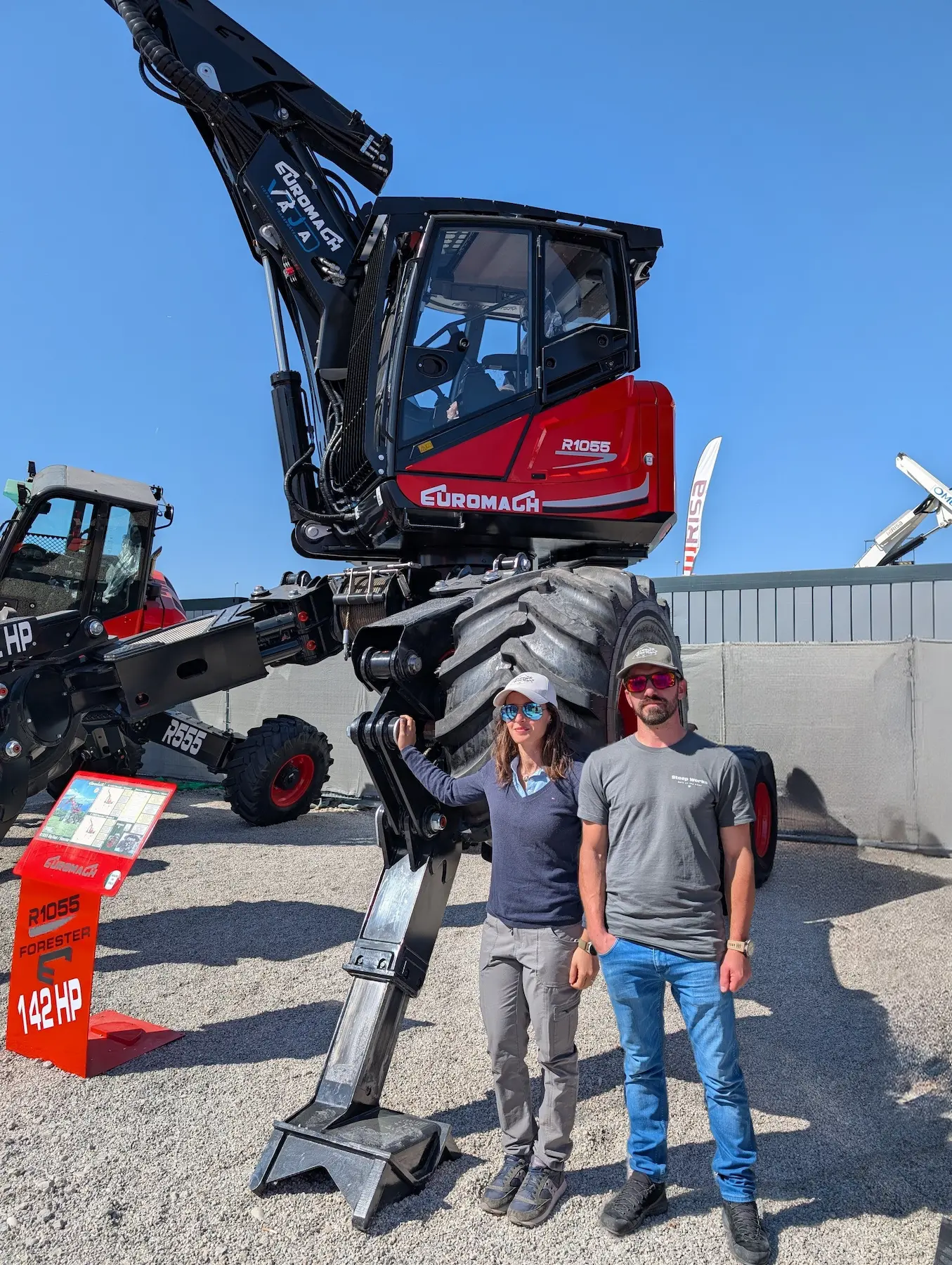 Steep Works at Bauma Exhibition