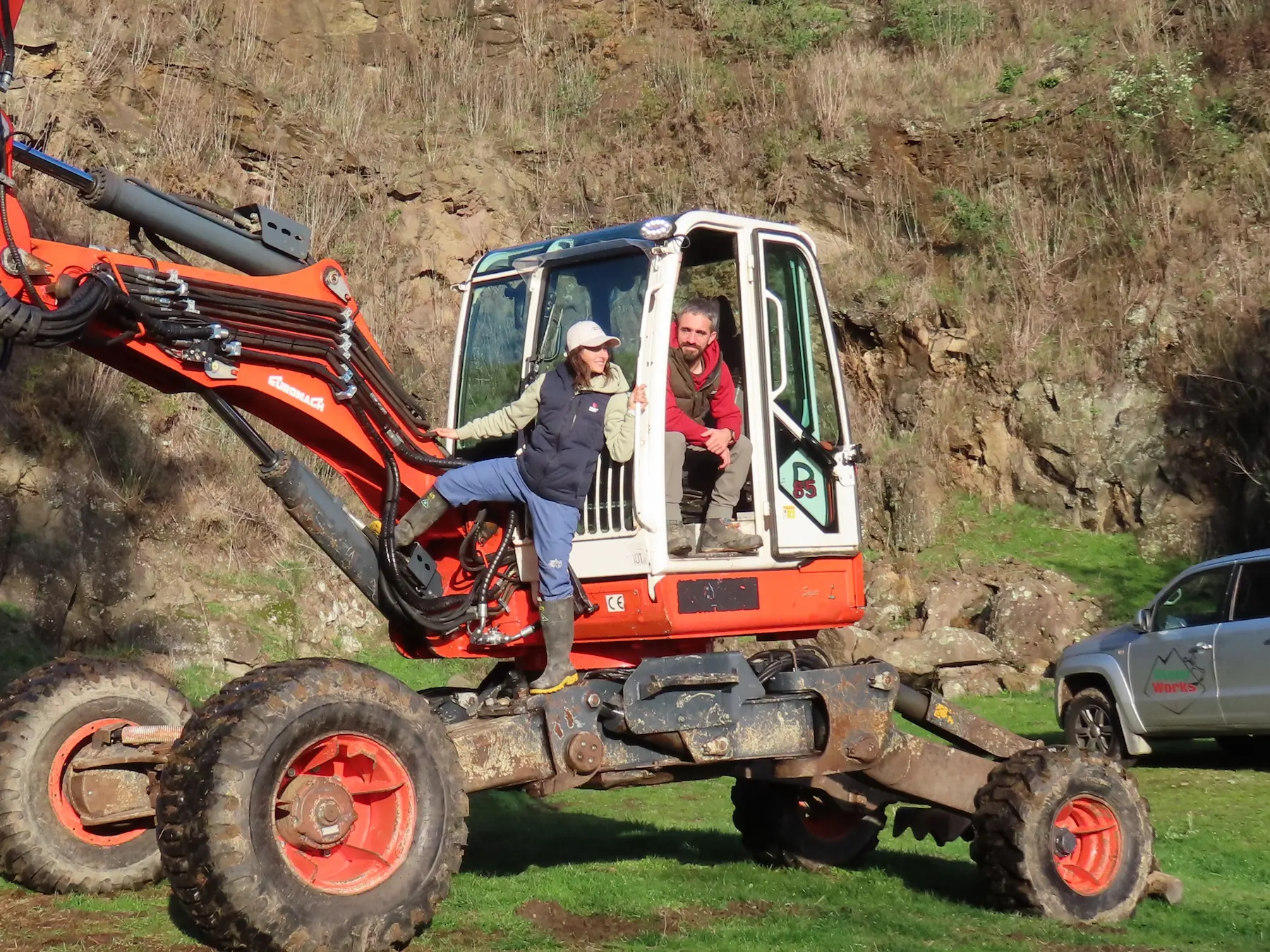 Landscaping work in Little Quarry